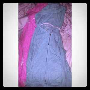 Lightweight Zip Up Hoodie